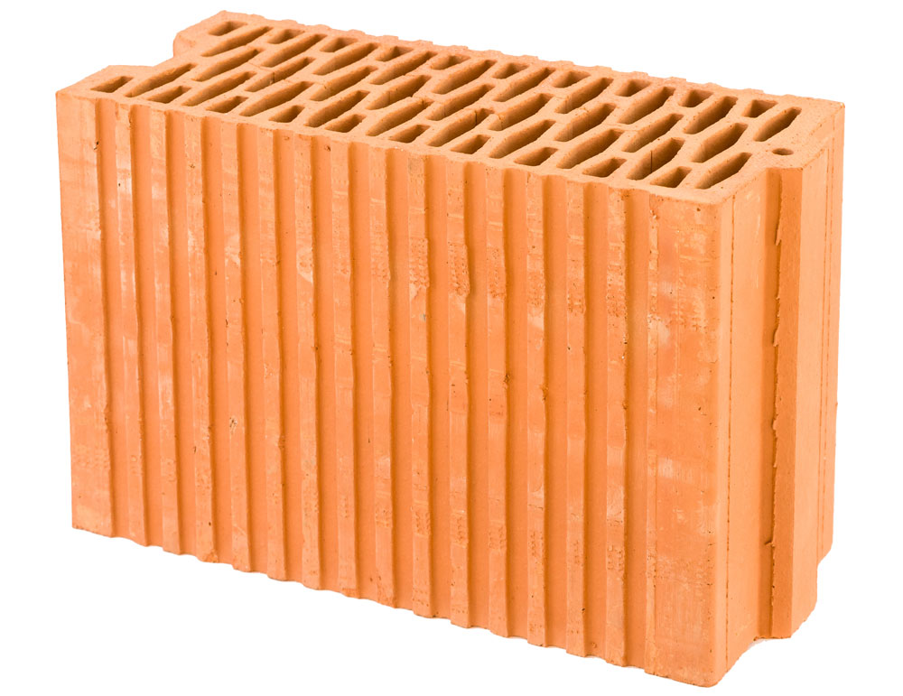 Priečne dierovaná tehla Britterm 17,5 P+D brúsená